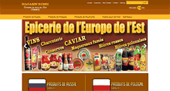 Desktop Screenshot of magasinrussefrance.com